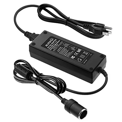 ALITOVE AC to DC Converter 110V to 12V 10A 120W Power Supply Car Cigarette Lighter Adapter to Wall Plug AC to DC Adapter for Car Vacuum Cleaner Inflator Refrigerator Cooler and Other Car Devices