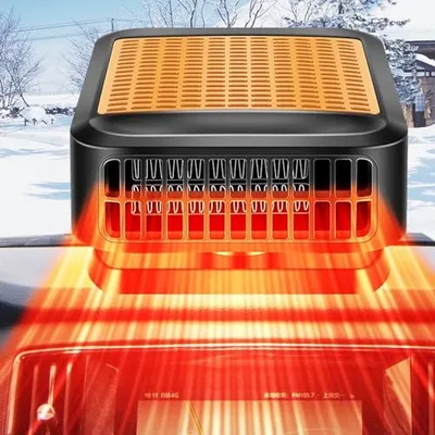 Portable Car Heater & Defroster – 12V 200W Fast Heating and Cooling Fan