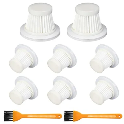 8 Pcs HEPA Filters Compatible with KMM LT-117C Handheld Car Vacuum Cleaner