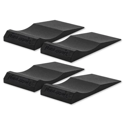 Race Ramps 14in FlatStoppers Car Wheel Ramp, High-Density Foam, 4-Pack