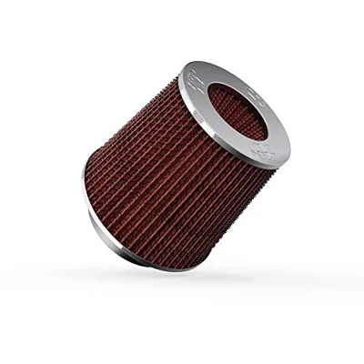 K&N High-Flow Original Lifetime Universal Clamp-On Air Filter: High Performance, Premium: ...