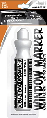 Chroma 000141 White Window Markerz - 2.05 oz.