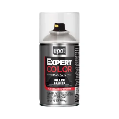 U-POL Expert Color Filler Primer, Automotive Primer, Gray