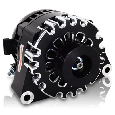 Mechman Alternators S Series 240 Amp Billet Racing Alternator - Black