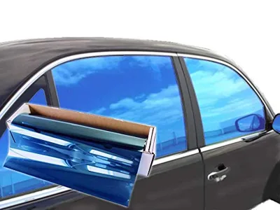 JNK NETWORKS Reflective Car Window Tint Film - One Way Window ...