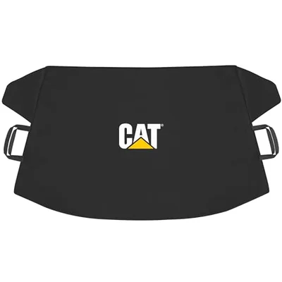 Cat® Windshield Snow Cover, Toughest Car Frost Protector for Ice & Sleet, Weatherproof for Winter, Includes Anti-Theft Straps, Freeze Protector for Auto Car Truck Van SUV, Wide Size 78"x45" inch,Black