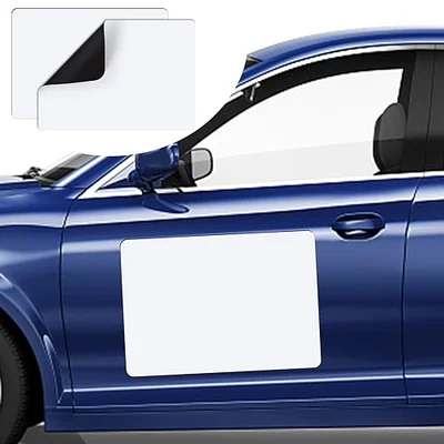 DIYMAG Blank Car Magnets,2Pcs 24x17 Inch Cars Door Magnet Signs