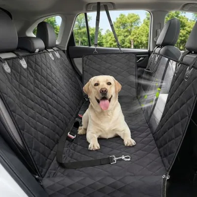 Dog Car Seat Cover, 600D Heavy Dute Car Seat Cover for Dogs Pets, ...