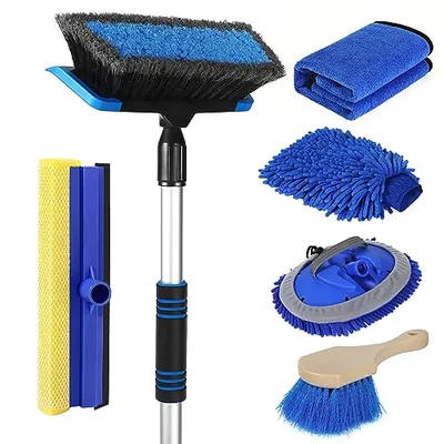 Wontolf 62'' Car Wash Brush with Long Handle