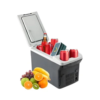 Newmkr 11L/Quart Electric Cooler & Warmer - Portable Car Refrigerator 12 Volt DC Car Fridge with Dual-Temp Control Car Fridge 12V Refrigerator for ...