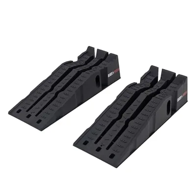 Car Service Ramps for Oil Change