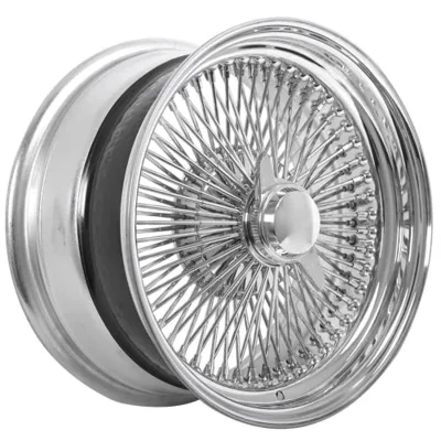 LA Wire Wheels | 15x7” | Standard 100-Spoke Straight Lace | ...
