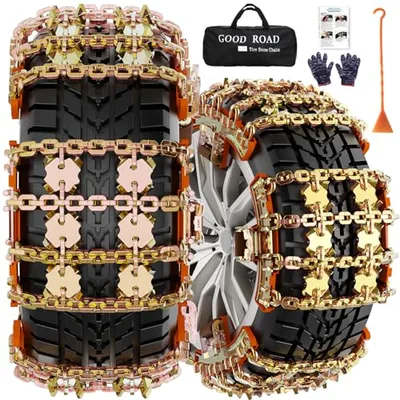 Snow Chains for Car SUV Pickup Trucks