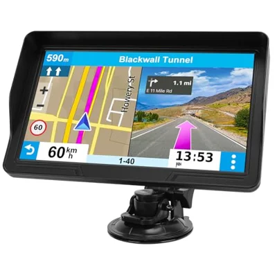 GPS Navigator for Car Truck RV, 9-Inch HD Touchscreen GPS for Car with 2026 Maps Free Lifetime ...