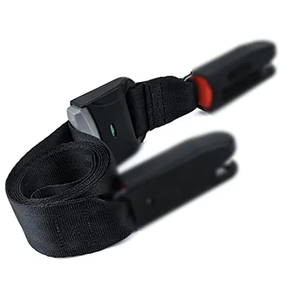 DIRAWOR Car Fixing Strap Pad Pads Compatible with Universal Isofix Kids Seat Fixing Straps with Latch Interface Accessory Cover
