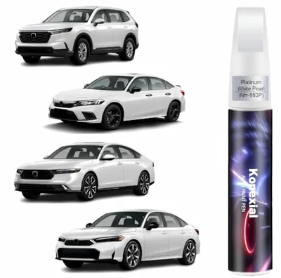 Platinum White Pearl(NH-883P) Touch up Paint for Honda OEM Color Match