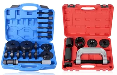 DAYUAN 19pcs Wheel Bearing Press Kit Bundle with Ball Joint Press & U Joint Removal Tool Kit