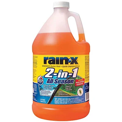 Rain-x 2 in 1 All Season (-25) Washer Fluid Net Wt 128 Fl Oz, 128 Fluid Ounce