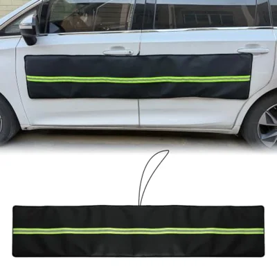 Winunite Removable Magnetic Car Door Dent Protector Black