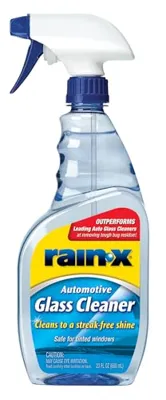 Rain-X 630018 Auto Glass Cleaner, 23 oz. - Cleans Car Windows, Windshields and Other Auto Glass Surfaces for a Clean, Streak-Free Finish
