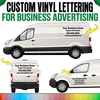 Rapid Vinyl Business Name, Info, Slogan Decal Custom Vinyl Lettering