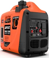 AIVOLT 1600W Super Quiet Inverter Generator 28lbs Portable for Camping