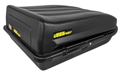 Rooftop Cargo Carrier, 18 Cu Ft Hardshell, Heavy-Duty, Made in USA
