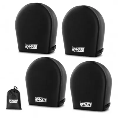 RVMATE RV Tire Covers, Fits 27"-29" Diameter Tires, 4 Pack Wheel Cover