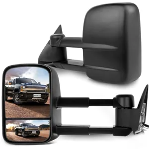 SCITOO Towing Mirrors Compatible For Chevy GMC 1988-