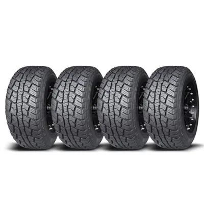 Set of 4 (FOUR) Finalist Terreno A/T 265/70R17 115T SUV All Season All Terrain Tire 265/70/17 (Tire Only) + Road Hazard Warranty Included 265/70/17