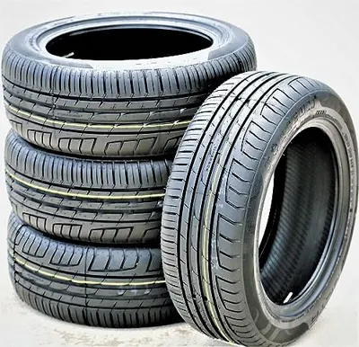 Set of 4 (FOUR) Forceum Octa All-Season Passenger Car High Performance Radial Tires-205/55R16 205/55ZR16 205/55/16 205/55-16 94W Load Range XL 4-Ply BSW Black Side Wall UTQG 400AA