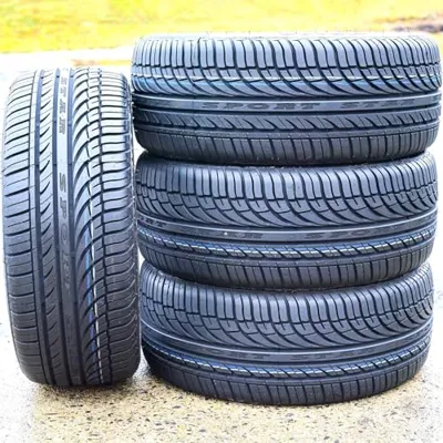 Set of 4 (FOUR) Fullway HP108 All-Season Passenger Car Performance Radial Tires-185/60R15 185/60/15 185/60-15 84H Load Range SL 4-Ply BSW Black Side Wall UTQG 380AA