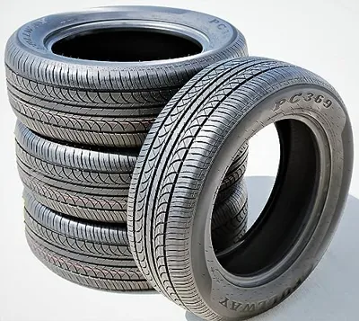 Set of 4 (FOUR) Fullway PC369 All-Season Truck/SUV Performance Radial Tires-245/60R18 245/60/18 245/60-18 105V Load Range SL 4-Ply BSW Black Side Wall UTQG 380AA