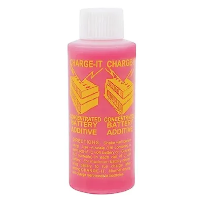 Solder-It Charge-It Battery Additive Heavy-Duty Concentrate (2 fl oz) | Battery Desulfator and Reactivator for Motorcycle, Golf Cart, Truck and Boat Batteries | Can Restore Charge to Dead Car Battery