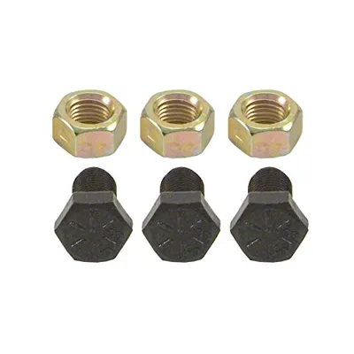Spectre Performance 4697 black torque converter bolts and nuts
