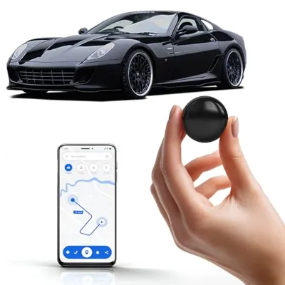 Spherate Mini GPS Tracker for Vehicles - No Monthly Fee Car Tracker with Anti-Loss, Location...