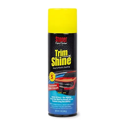 Stoner Car Care Trim Shine Vinyl And Plastic Aerosol Protectant Coatin