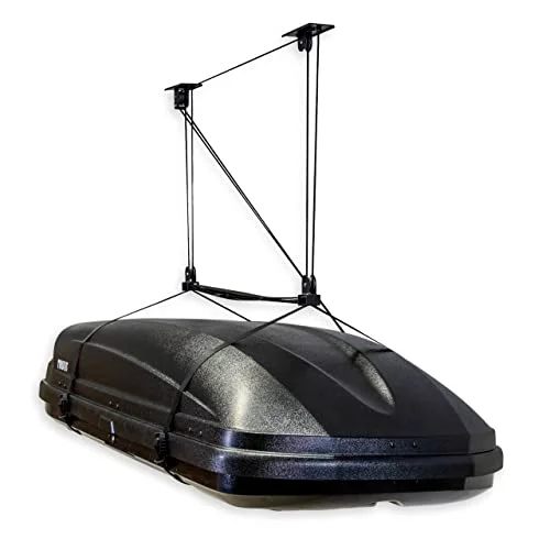 StoreYourBoard Cargo Box Pulley System – Heavy-Duty Garage Hoist Lift for Rooftop