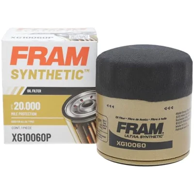 FRAM Synthetic XG10060P 20K Mile Change Automotive Replacement Engine Oil Filter for Sy...