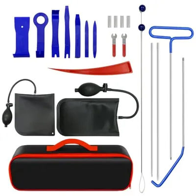 Tekeviss 22 PCS Stainless Steel Assorted 5th Wheel Pin Puller, 68 inches Pull Hook J-Hook