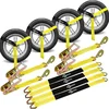 Trekassy 2”x 144” Car Tie Down Straps for Trailers Heavy