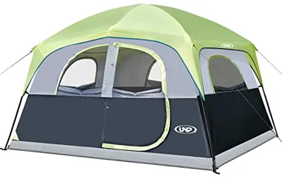 UNP Tents for Camping 6 Person Tent for Family Waterproof ...