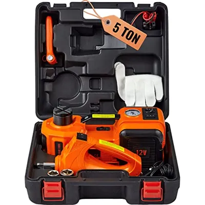 VEVOR Electric Car Jack, 5 Ton/11023 LBS Hydraulic Jack Lift ...