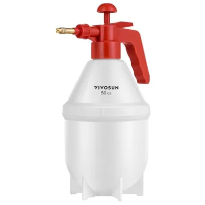 VIVOSUN 50oz Pump Sprayer, Handheld Garden Water Sprayer Bottle