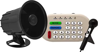 Vixen Horns Musical Car Horn with 46 Sounds (Siren, Alarm, ...