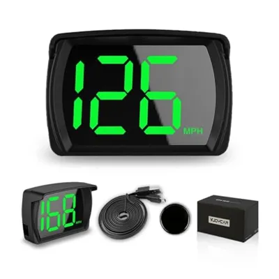 VJOYCAR New Speedometer HUD GPS Digital Speed Meter MPH Speedo ...