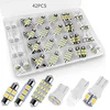 Zakolak 42 Pieces Interior Car Lights, Super Bright White Dome