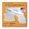 3M 5pcs Car Door Handle Cup Protector/Sticker/Guard, 3M PPF(Paint Protection