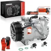 A-Premium Air Conditioner AC Compressor with Clutch Compatible with Nissan
