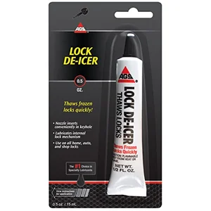 AGS MZ-1 Lock De-Icer Lubricant tube, 1/2 ounce